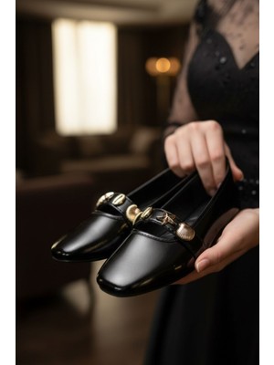 Moda Fırsat Kadın Babet Içeri Dışarı Ofis Günlük Ayakkabı