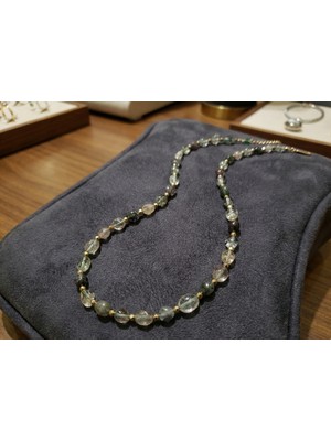 Maison Cloris Fantom Kuvars Doğal Taş Kolye