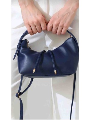 TheMoiss The Moiss Lacivert Renk Zra Model Kadın Cantasi