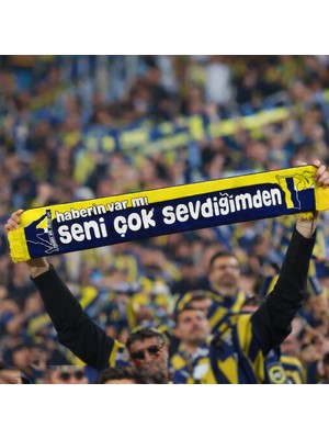 Kayıkcı Fenerbahçe Haberin Varmı Seni Çok Sevdiğimden Fb Atkısı