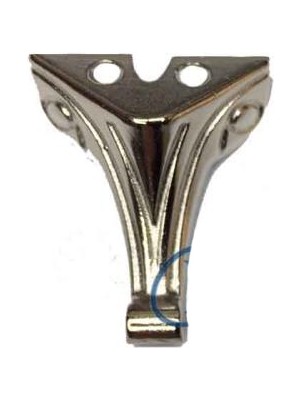 Skygo Moda Ahşap, Mdf, Sunta Sandık Ayağı, Kutu Ayak 2,5 cm - Nikel