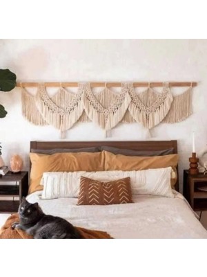 Makrome Yatak Başlığı