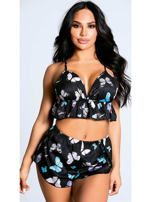 Arfi Love Çiçekli Pijama Takımı