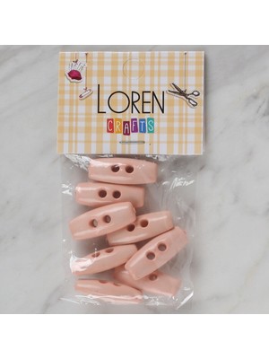 urfakent bilişim ve medya danışmanlık Loren Crafts Açık Pembe 8 Li Çoban Düğmesi - 71