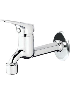 Kyops Aç Kapa Mix Lavabo Musluk Wc Lavabo Uzun Musluk Perlatörlü ( Lisinya )