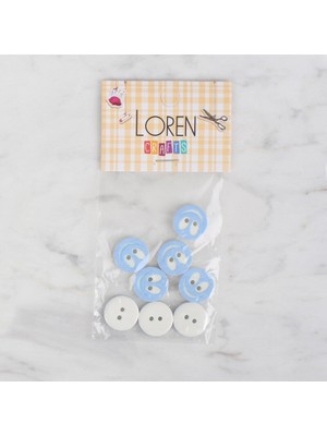 urfakent bilişim ve medya danışmanlık Loren Crafts 8 Li Gülen Yüz Açık Mavi - 525