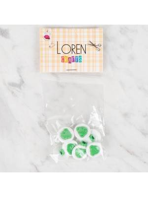 urfakent bilişim ve medya danışmanlık Loren Crafts 8 Li Düğme - 627