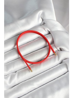 Kyops Mıknatıslı Kırmızı Renk Sarmal Kadın Bileklik - Lisinya