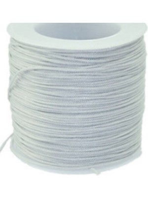 urfakent bilişim ve medya danışmanlık Paraşüt Ipi, Bileklik-Kolye Örgü Ipi 1 mm 50 Metre Gri