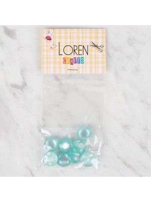 urfakent bilişim ve medya danışmanlık Loren Crafts 8 Li Yeşil Düğme - 47