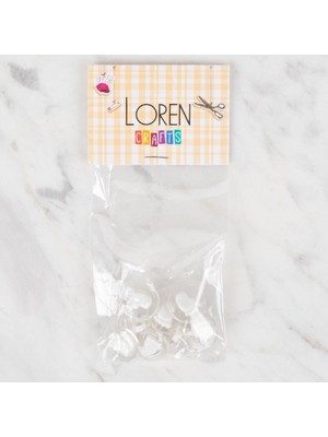 urfakent bilişim ve medya danışmanlık Loren Crafts 8 Li Düğme - 283