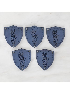 urfakent bilişim ve medya danışmanlık Loren Crafts Figürlü Deri Arma 5 Adet - 1520