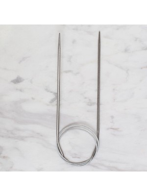 urfakent bilişim ve medya danışmanlık Loren Crafts 3 mm Çelik Misinalı Şiş 60 cm