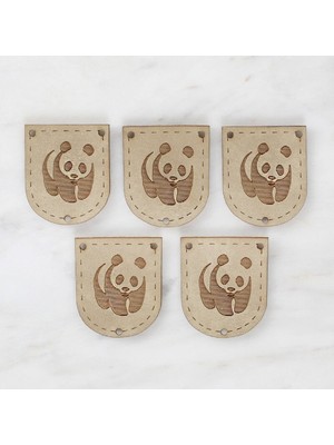 urfakent bilişim ve medya danışmanlık Loren Crafts Figürlü Deri Arma 5 Adet - 1513