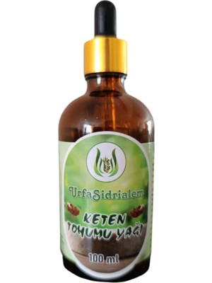 urfakent bilişim ve medya danışmanlık %100 Doğal Soğuk Sıkım Keten Tohumu Yağı – 100 ml | Bitkisel Cilt ve Saç Bakım Yağı