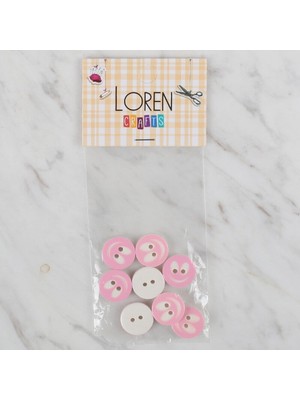 urfakent bilişim ve medya danışmanlık Loren Crafts 8 Li Gülen Yüz Pembe - 526