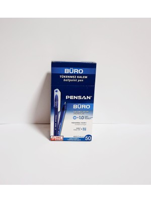 Kyops Tükenmez Kalem Pensan 2270 1mm Mavi 50`li