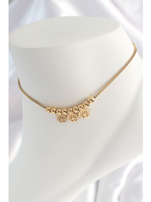 Skygo 316L Çelik Gold Renk Yaşam Ağacı Figür Kadın HalHal - TJ-HH1524