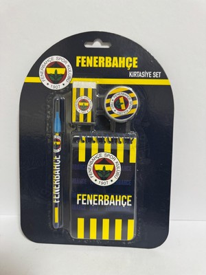 Hatıra Kutusu 4'lü Kırtasiye Seti Sarı Laçivert