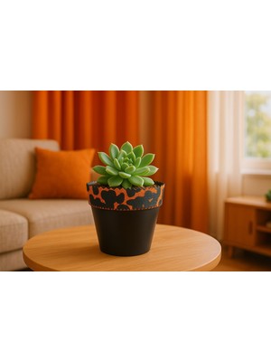 urfakent bilişim ve medya danışmanlık Nf Leo Dekoratif Saksı 1.7 Litre