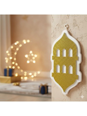 Özbience Şık 14,5X25 cm Strafor Ramazan Feneri, Duvar ve Dekor Süsü