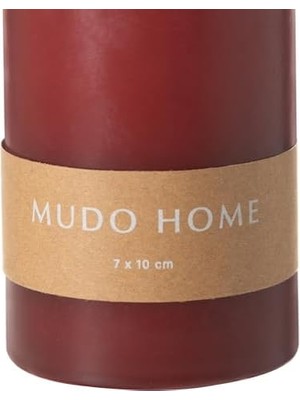 Skygo Sütun Mum Bordo 7X10CM