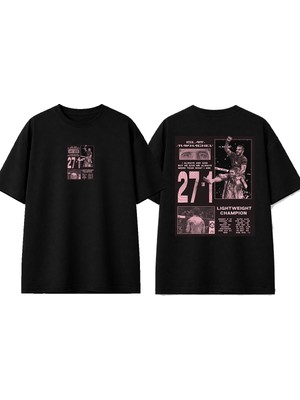 Urbvn Islam Tasarım Baskılı Siyah Oversize T-Shirt