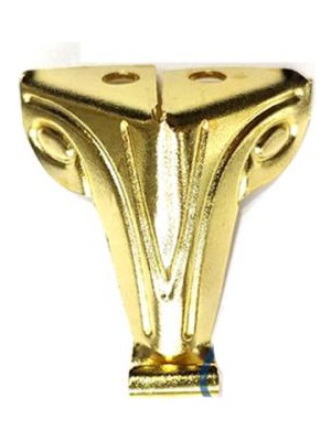 Skygo Moda Sac Sandık Ayağı, Kutu Ayak 2,5 cm - Sarı, 100 Adet