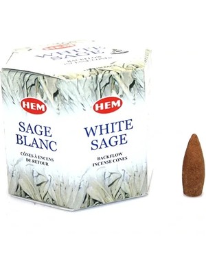 Epilons White Sage Aromalı Geri Akış Tütsü
