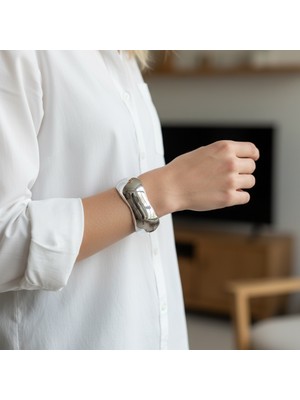 Luzzen Icon Luxury Kelepçe - Silver