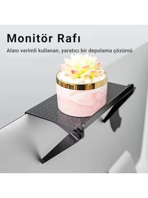 Skygo Katlanabilir Ayarlanabilir Monitör Tv Üstü Stand Modem Kumanda Standı Tv Üstü Stand Organizer