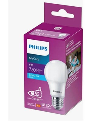 Skygo Ledbulb 8-60W E27 6500K Beyaz Işık 720 Lümen