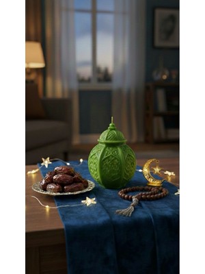 Özbience Ramazan Temalı Dekoratif Mum ve Süsleme Seti, Ev ve Hediye Alternatifi