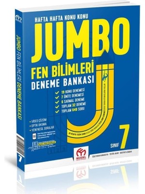 Skygo 7. Sınıf Jumbo Fen Bilimleri Deneme Bankası