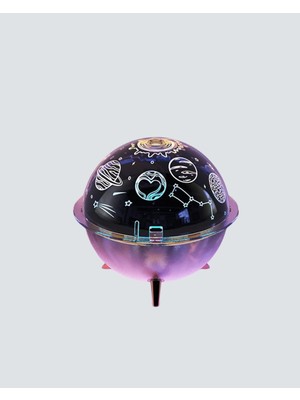 Sepetink USB Şarjlı Uzay Temalı Işık Projektörü Hava Nemlendirici