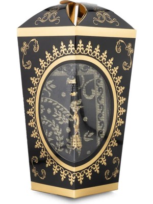 Özbience Ramazan Feneri, Tesbih ve Seccade Hediye Seti, Kraft Asetat Kutu Siyah