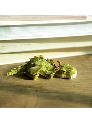 Skygo Top Minyatür Bahçesi ve Teraryum Heykeli, Uykulu Mini Ejderha