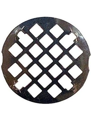 Skygo 03-1357 3-1/4-Inç Geçmeli Stil Duş Tahliye Izgarası, Krom Kaplama