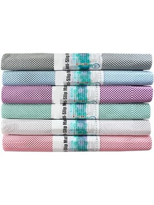 Skygo Halı Kaydırmaz Lateks, Kaydırmaz Mat, Halı ve Kilimler Için Kaydırmaz Halı Matı (38X92 Cm) Farklı Renk Seçenekleriyle (Açık Pembe)