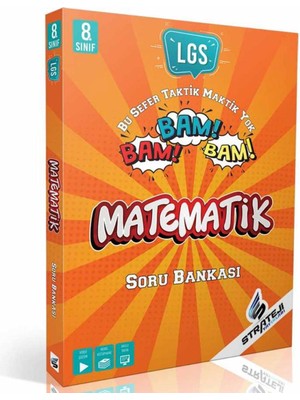 Skygo Yayıncılık 8. Sınıf Lgs Matematik Bam Bam Soru Bankası