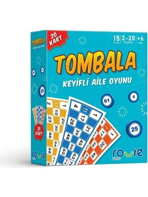 Skygo Premium Tombala Yılbaşı Oyunu Şans Oyunu Çinko 20 Kart 90 Taş