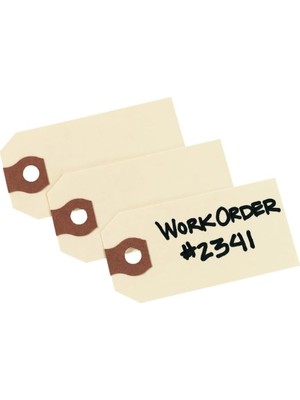 Skygo Gönderim Tags, 7 x 3,5 Cm, Manila, 1000 Adet (12301)