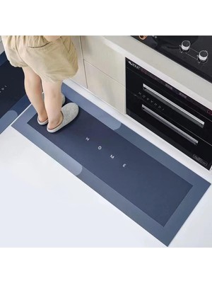 Özbience Kaymaz Tabanlı Su Emici Banyo ve Lavabo Paspası 40X120 cm