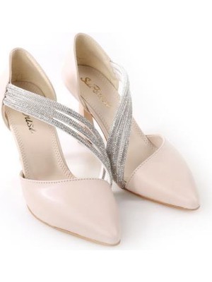 Papuçcity Sprs 02721 8 cm Topuklu Kadın Stiletto Ayakkabı