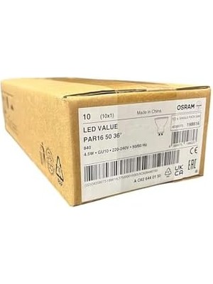 Skygo 4,5W GU10 LED Ampul 4000K – 10'lu Ekonomik Paket | Günışığı, 350 Lümen, 36° Işık Açısı, Enerji Tasarruflu, 15000 Saat Ömürlü