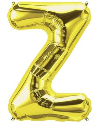 Skygo Z Harf Folyo Renk Balon Küçük 35 cm