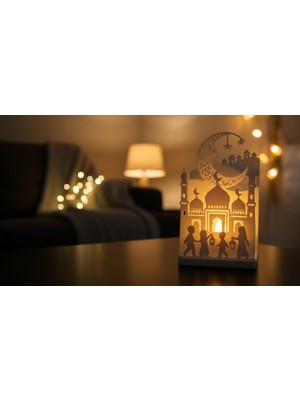 Aktastore Dekoratif Ramazan Süsü Ramazan Feneri Kendin Yap