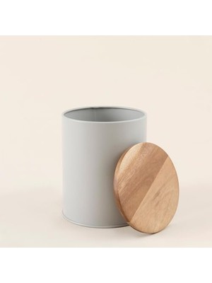 Skygo Agni Akasya Metal Kavanoz 14X11 cm