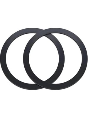 Skygo Tüm Telefonlara Uyumlu 0.4mm Ultra Ince Yapışkanlı Mgsafe Uyumlu Mıknatıslı Metal Halka