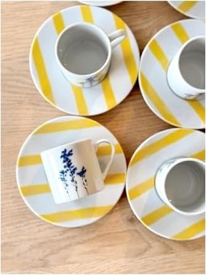 Skygo Girye Desen4 2 Kişilik 4 Parça Kahve Fincanı 90CC 04PPO000641